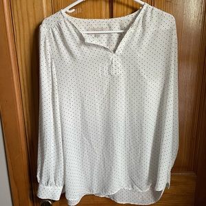 Loft polkadot blouse